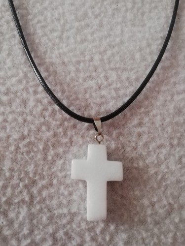 Weiße jade edelstein - edelstein, unisex