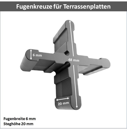 300 stk fugenkreuze - fugenkreuze, mm