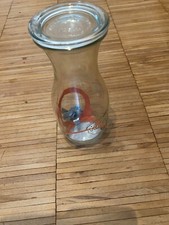 Weck 530 ml Flasche  Durchmesser - 60 mm, Höhe - 184 mm , Gummi und Klemmen