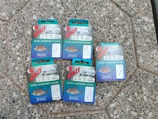 Angelhaken Shogun Brasse OVP, 60cm 0,12 Und 0,14mm, 50 Haken