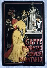 Emailschild Café, Espresso 30 X 20 cm