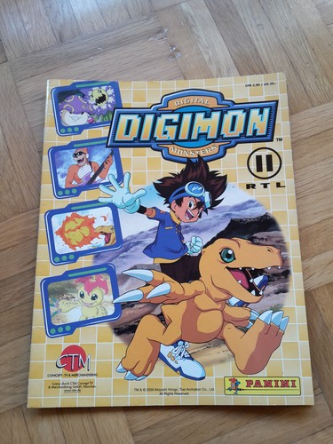 Digimon sammelalbum panini rtl - digimon,