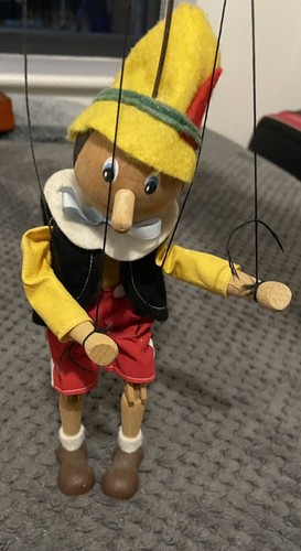Vintage pinocchio holz - vintage,