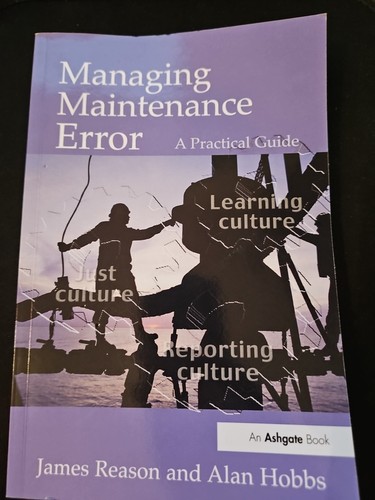 Managing maintenance error - managing,
