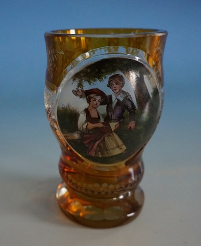 Antik biedermeier prunkglas - biedermeier,