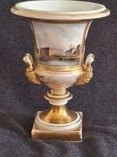 Antike Porzellan Kratervase