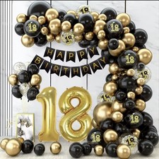 18. Geburtstag Deko Set