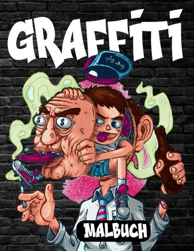 Graffiti malbuch anti - graffiti,