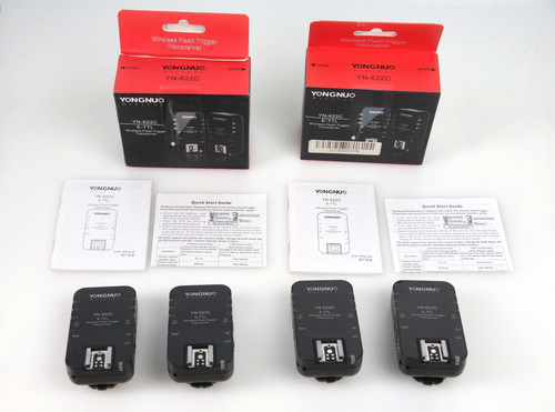 2xkit yongnuo yn622c - 2xkit=4, e-ttl