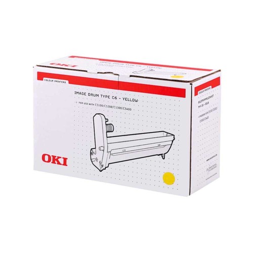 Oki image drum type yellow - image, c6