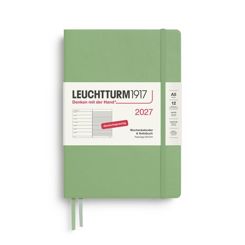 Wochenkalender und notizbuch - und,