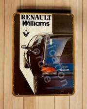 Blechschild Vintage Renault