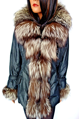 Großartige pelzjacke xxl - großartige,