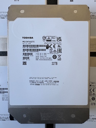 Toshiba mg10 22tb enterprise - 22tb,