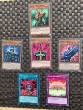 6 Stück YuGiOh Karten Jinzo -