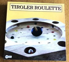 Tiroler Roulette Brettspiel echt Holz Massiv fast Neu