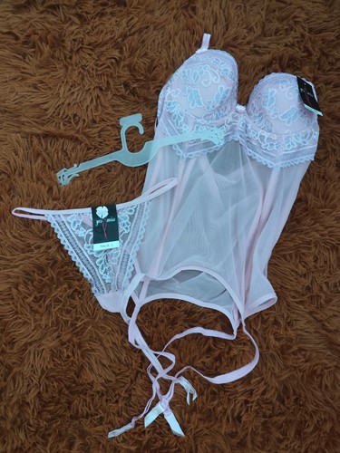 Straps corsage set mit - corsage, tanga