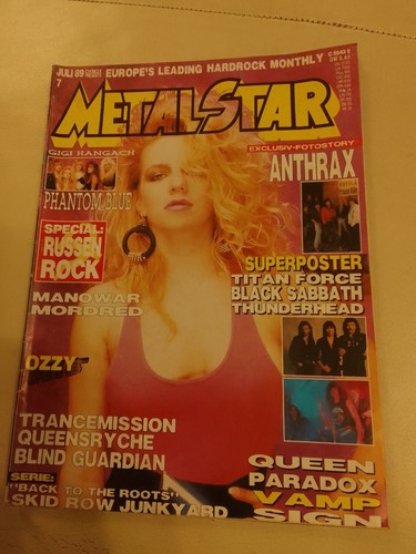 Metal star fanzine - star,