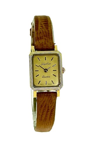 Lacher damenuhr 585 gelbgold - lacher,