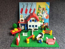Lego Set 6379 Riding Stable (1986) - komplett mit OBA - Reitstall Pferde