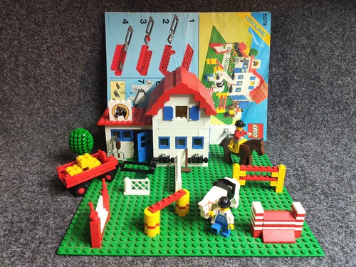 Lego set 6379 riding stable - lego,