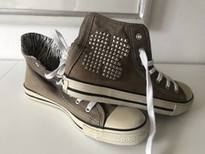 ☀️ XPL ☀️ foot⭐️wear - coole Chucks in Grau mit Zebrafutter