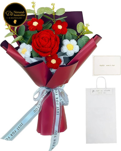 Häkelblumen set für - häkelblumen,