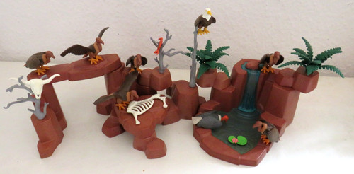 Playmobil western felsen mit - felsen,