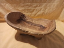 Große Olivenholz Schale Olivenholzschale L25cm x T17cm x 13cm