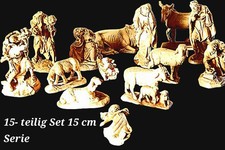 15 Krippenfiguren- Set  aus