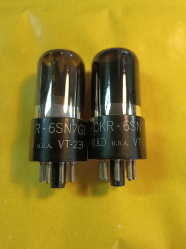 Paar ken rad 6sn7gt - ken-rad,