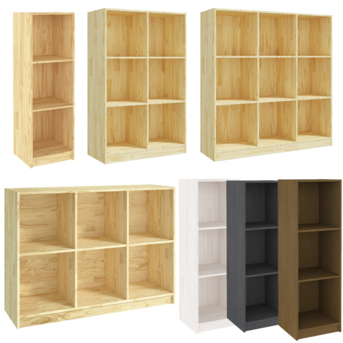 Bücherregal massivholz kiefer - massivholz,