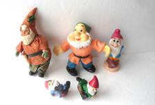 5 alte Zwerge  Figuren
