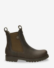 PANAMA JACK FRANCESCA IGLOO DAMEN Chelsea-Boot Stiefelette Lammfell Khaki grün