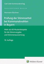 Prüfung der Stimmzettel bei