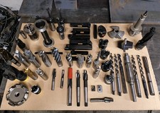 Konvolut CNC Fräser, Bohrer