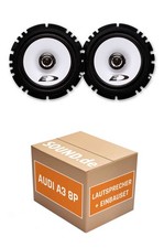 Lautsprecher Boxen vorne Alpine SXE-1725 für Audi A3 8P Standard Soundsystem 2x 