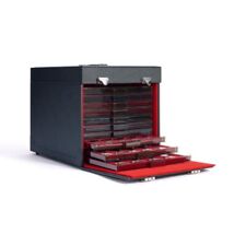 Leuchtturm Münzkoffer schwarz