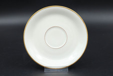 Eschenbach alte Serie Elfenbein Goldrand Untertasse Unterteller Vintage Ø 15 cm