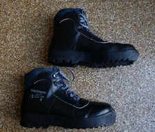 Salomon Back Country SNS Gr 47 Fischer Langlauf Ski Schuhe Langlaufschuhe