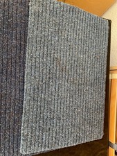 2  x Schmutzfangmatte Schmutzfangläufer  Fußmatte Blau  Grau   59,5 x  39,5