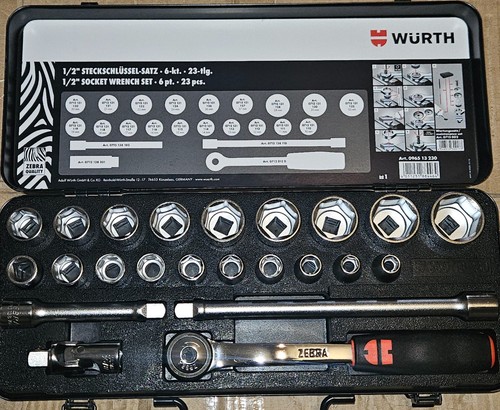 Würth steckschlüssel 2 - wÜrth, 1/2
