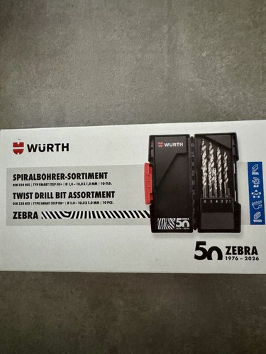 Würth zebra spiralbohrer - würth,
