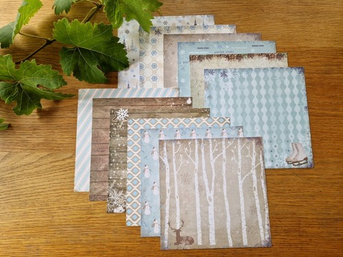 Motivpapier designpapier 12er - designpapier,