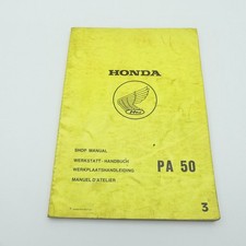Original Honda PA 50 Camino Werkstatthandbuch Reparaturanleitung manual C4849