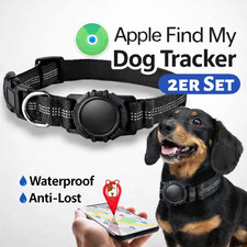 2x Hund AirTag Halsband