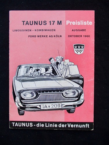 Ford taunus m badewanne - taunus,