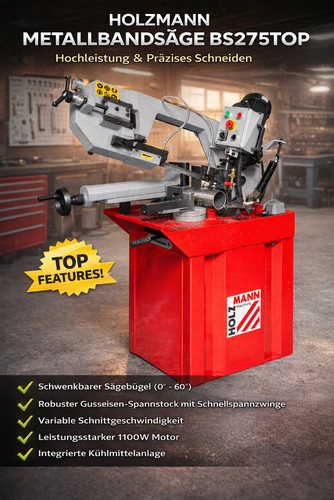 Holzmann bs275top bandsäge - holzmann,