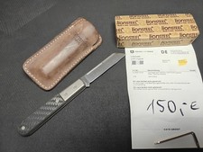 LionSteel Dom Barlow CF Taschenmesser Slipjoint M390 Carbon Folder ✔️ 01LS249