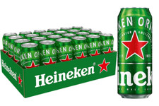 Heineken Pils Original 5,0 % – 24 x 0,5L Premium Dosenbier Palette